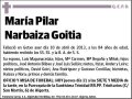 NARBAIZA GOITIA,MARIA PILAR