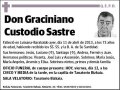 CUSTODIO SASTRE,GRACINIANO