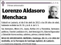 ALDASORO MENCHACA,LORENZO