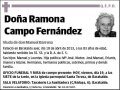 CAMPO FERNANDEZ,RAMONA