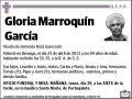 MARROQUIN GARCIA,GLORIA