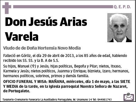 ARIAS VARELA,JESUS