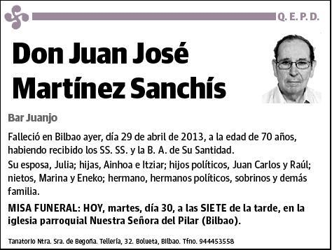 MARTINEZ SANCHIS,JUAN JOSE