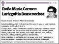 LARIZGOITIA BEASCOECHEA,MARIA CARMEN