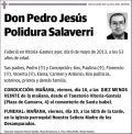 POLIDURA SALAVERI,PEDRO JESUS