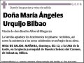 URQUIJO BILBAO,MARIA ANGELES
