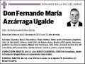 AZCARRAGA UGALDE,FERNANDO MARIA