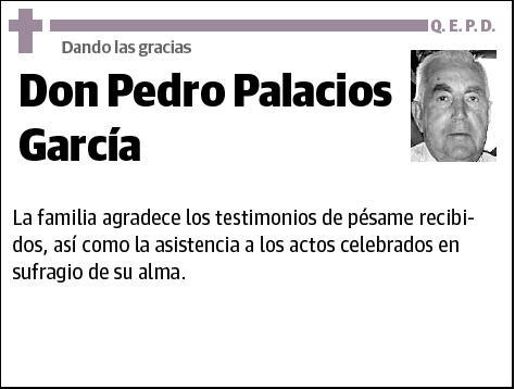 PALACIOS GARCIA,PEDRO