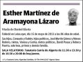 MARTINEZ DE ARAMAYONA LAZARO,ESTHER