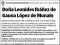 IBAÑEZ DE GAUNA LOPEZ DE MUNAIN,LEONIDES
