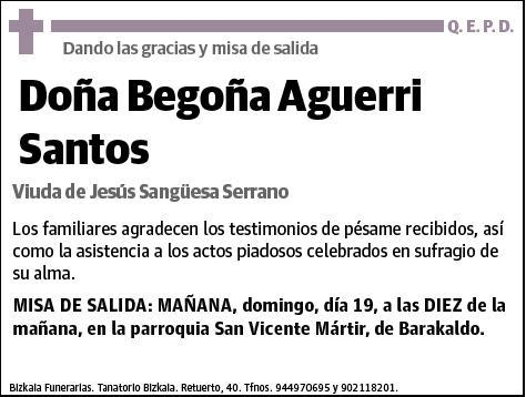 AGUERRI SANTOS,BEGOÑA