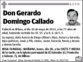 DOMINGO CALLADO,GERARDO