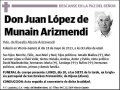 LOPEZ DE MUNAIN ARIZMENDI,JUAN