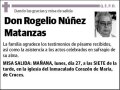 NUÑEZ MATANZAS,ROGELIO