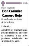 CARNERO ROJO,CASIMIRO