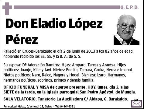 LOPEZ PEREZ,ELADIO