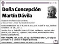 MARTIN DAVILA,CONCEPCION