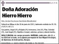HIERRO HIERRO,ADORACION