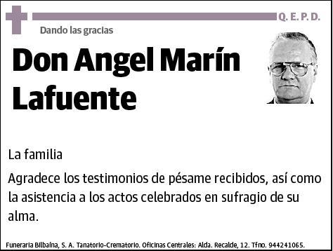 MARIN LAFUENTE,ANGEL