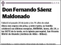 SAENZ MALDONADO,FERNANDO