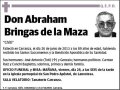 BRINGAS DE LA MAZA,ABRAHAM