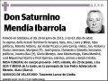 MENDIA IBARROLA,SATURNINO