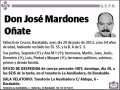 MARDONES OÑATE,JOSE