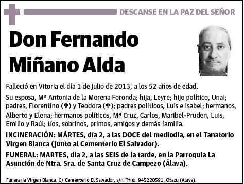 MIÑANO ALDA,FERNANDO