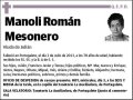 ROMAN MESONERO,MANOLI