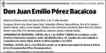 PEREZ BACAICOA,JUAN EMILIO