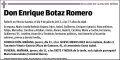 BOTAZ ROMERO,ENRIQUE