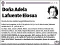 LAFUENTE ELOSUA,ADELA