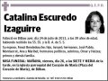 ESCUREDO IZAGUIRRE,CATALINA