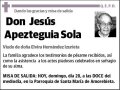 APEZTEGUIA SOLA,JESUS