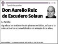 RUIZ DE ESCUDERO SOLAUN,AURELIO