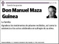 MAZA GUINEA,MANUEL