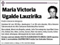 UGALDE LAUZIRIKA,MARIA VICTORIA