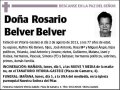 BELVER BELVER,ROSARIO