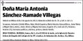 SANCHEZ-RAMADE VILLEGAS,MARIA ANTONIA
