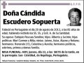 ESCUDERO SOPUERTA,CANDIDA