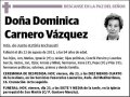 CARNERO VAZQUEZ,DOMINICA