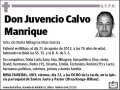 CALVO MANRIQUE,JUVENCIO