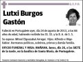 BURGOS GASTON,LUTXI