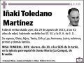 TOLEDANO MARTINEZ,IÑAKI