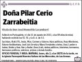 CERIO ZARRABEITIA,PILAR