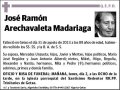 ARECHAVALETA MADARIAGA,JOSE RAMON
