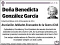 GONZALEZ GARCIA,BENEDICTA