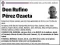 PEREZ OZAETA,RUFINO