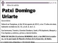 DOMINGO URIARTE,PATXI