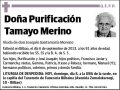 TAMAYO MERINO,PURIFICACION